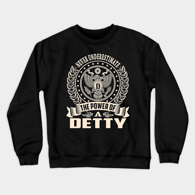 DETTY Crewneck Sweatshirt by Darlasy